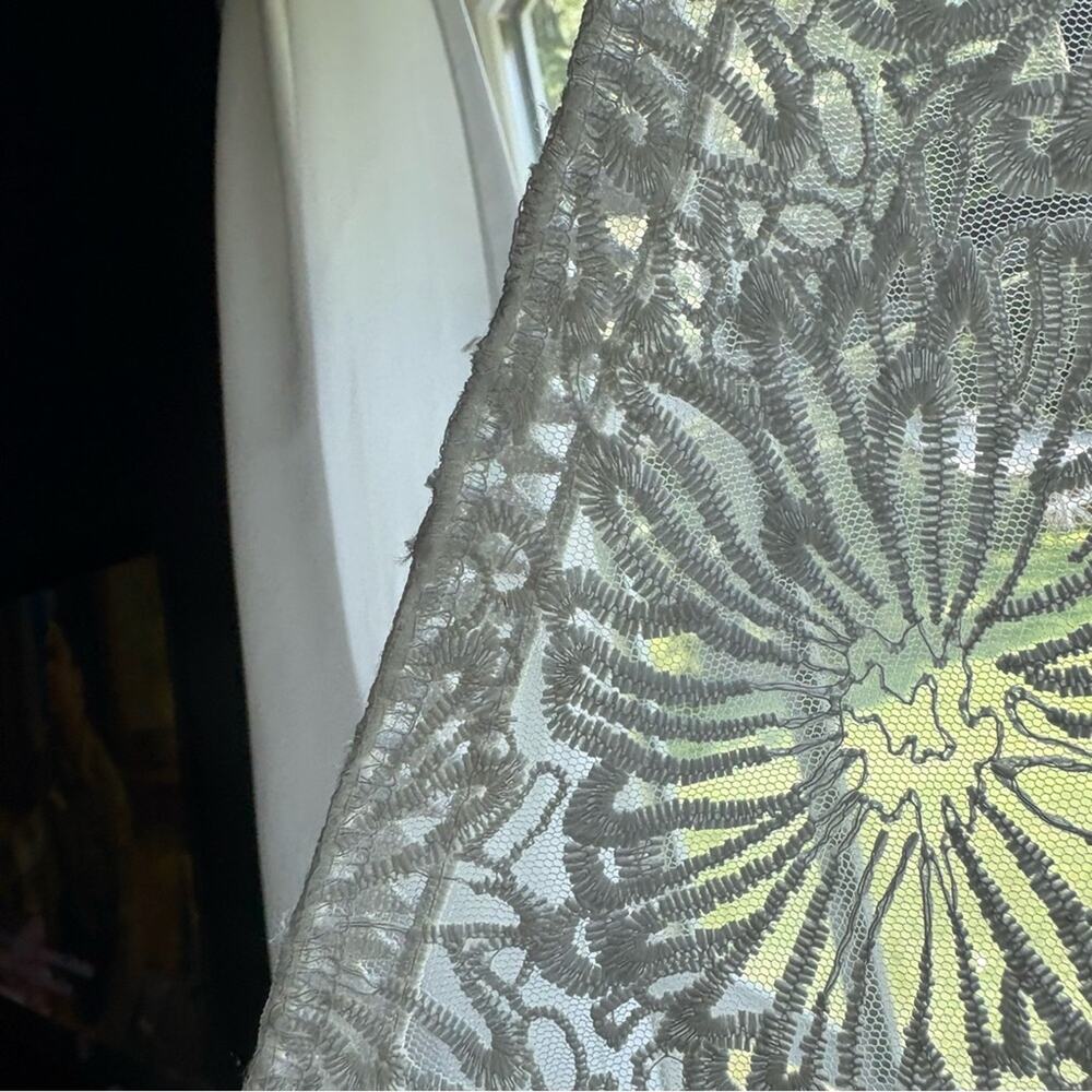 POL White Lace Kimono Size M/L - Picture 6 of 7